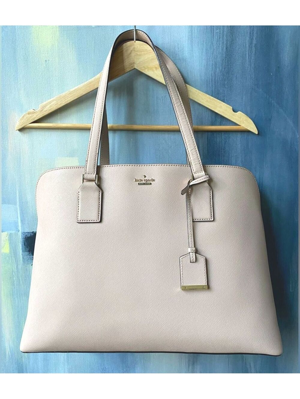 Kate Spade Cameron Street Blush Pink Saffiano Leather Tote